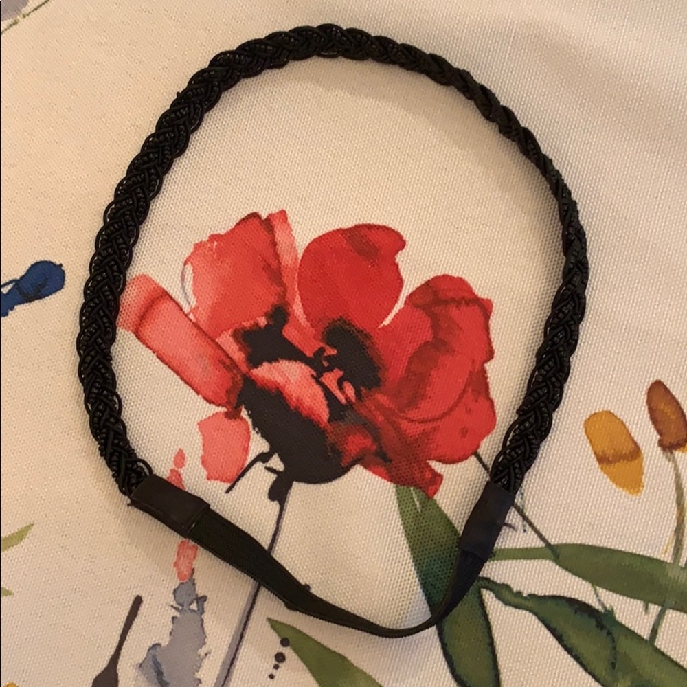 Black beaded Scunci headband
